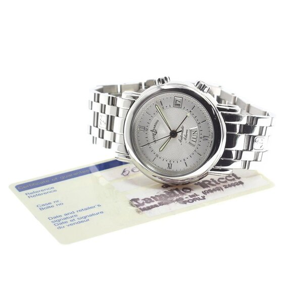 Ulysse Nardin San Marco 603-77 alarm day date Silver Dial Auto Men's - Picture 2 of 7